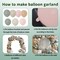 Dusty Green & Nude Balloon Arch Kit – Pastel Balloons for Wedding & Birthday Party Decor